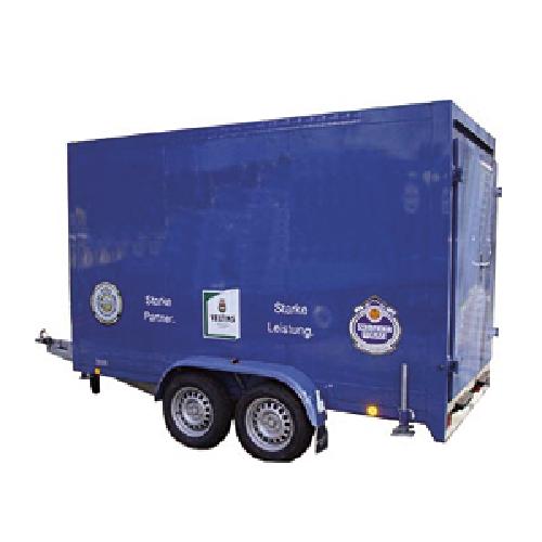 2,7 t Tandemachser-Kühlanhänger